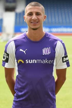 Football 3 League Portrait Date 2018 2019 VfL Osnabrück on 10 07 2018 at the Bremen Bridge in Osnabrück Anas Ouahim VfL Osnabrueck MT