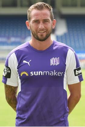 Football 3 League Portrait Date 2018 2019 VfL Osnabrück on 10 07 2018 at the Bremen Bridge in Osnabrück Marc Heider VfL Osnabrueck MT