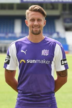 Football 3 League Portrait Date 2018 2019 VfL Osnabrück on 10 07 2018 at the Bremen Bridge in Osnabrück Alexander Dercho VfL Osnabrueck MT