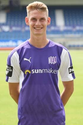 Football 3 League Portrait Date 2018 2019 VfL Osnabrück on 10 07 2018 at the Bremen Bridge in Osnabrück Tim MoÌller Moeller VfL Osnabrueck MT