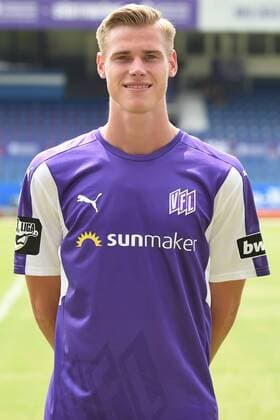 Football 3 League Portrait Date 2018 2019 VfL Osnabrück on 10 07 2018 at the Bremen Bridge in Osnabrück Steffen Tigges VfL Osnabrueck MT