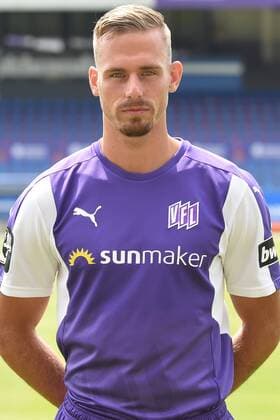 Football 3 League Portrait Date 2018 2019 VfL Osnabrück on 10 07 2018 at the Bremen Bridge in Osnabrueck Maurice Trapp VfL Osnabrueck MT