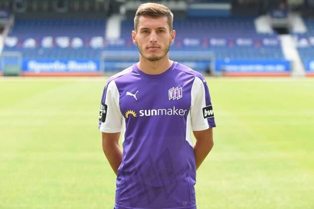 Football 3 League Portrait Date 2018 2019 VfL Osnabrück on 10 07 2018 at the Bremen Bridge in Osnabrück Bashkim Renneke VfL Osnabrueck MT