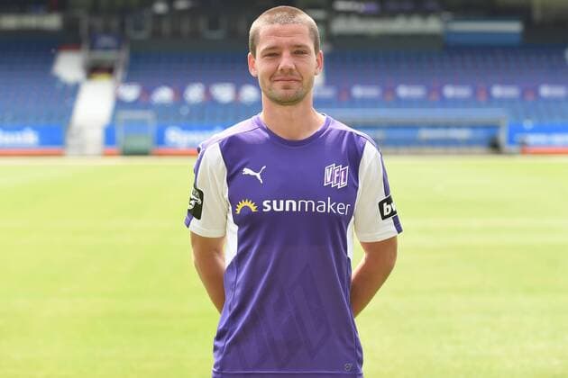 Football 3 League Portrait Date 2018 2019 VfL Osnabrück on 10 07 2018 at the Bremen Bridge in Osnabrück Adam Susac VfL Osnabrueck MT