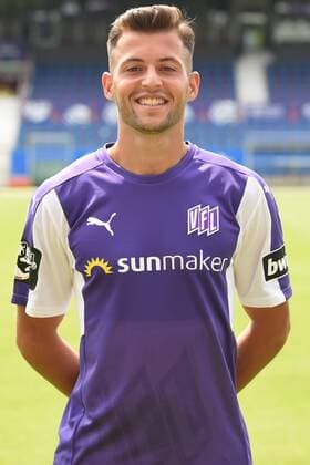 Football 3 League Portrait Date 2018 2019 VfL Osnabrück on 10 07 2018 at the Bremen Bridge in Osnabrück Kamer Krasniqi VfL Osnabrueck MT