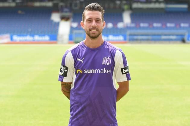Football 3 League Portrait Date 2018 2019 VfL Osnabrück on 10 07 2018 at the Bremen Bridge in Osnabrück Farrona Pulido VfL Osnabrueck MT