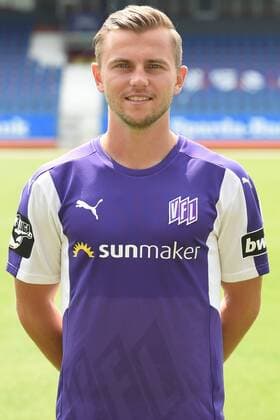 Football 3 League Portrait Date 2018 2019 VfL Osnabrück on 10 07 2018 at the Bremen Bridge in Osnabrück David Blacha VfL Osnabrueck MT