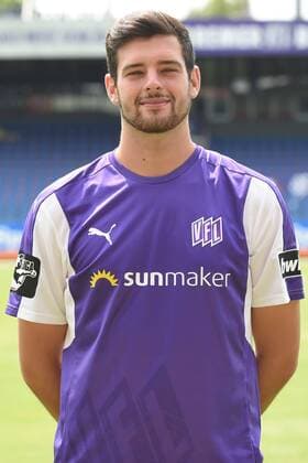 Football 3 League Portrait Date 2018 2019 VfL Osnabrück on 10 07 2018 at the Bremen Bridge in Osnabrück Luca Pfeiffer VfL Osnabrueck MT