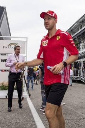Motorsport Formula 1 Season 2018 2019 Qualifying on Saturday 21 07 2018 at the Hockenheimring in Hockenheim Germany Sebastian Vettel Scuderia Ferrari enters his pits Copyright: xInderliedx