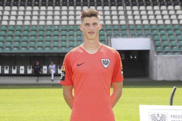 Marian Prinz SC Prussia 06 Münster 3 League Portrait Date 2018 2019 Copyright: xKirchner Inderliedx