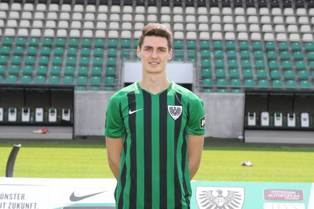 Danielo Wiebe SC Prussia 06 Münster 3 League Portrait Date 2018 2019 Copyright: xKirchner Inderliedx