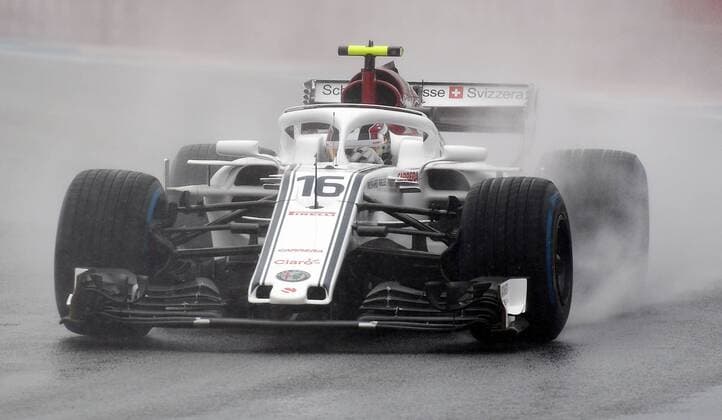 21 07 2018 xpsx Formula 1 FIA Grand Prix of Germany 3 Free practice 2018 emspor v l Charles Leclerc Sauber Ferrari Hockenheim