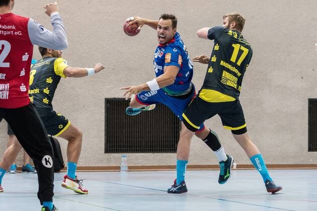 Esslingen Marketplace Tournament Reichstadt Cup 2018 Handballl DKB Men 1 Bundesliga Season 18 19 GER 21 07 2018 HBW Balingen Weilstetten vs TVB 1898 Stuttgart 53 Esslinger Marktplatz Tournament Reichstadt Cup 2018 Handballl DKB Men 1 Bundesliga season 18 19 GER 21 07 2018 Esslingen Copyright: xEIBNER WolfgangxFrankx EP_WFK