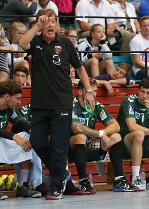 21 07 2018 Germany Esslingen Handball Marktplatz Esslingen 2018 Füchse Berlin vs VfL Gummersbach Coach Velimir Petkovic Füchse