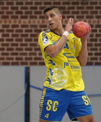 21 07 2018 Germany Esslingen Handball Marktplatz Esslingen 2018 Füchse Berlin vs VfL Gummersbach Jonathan Dayan VfL