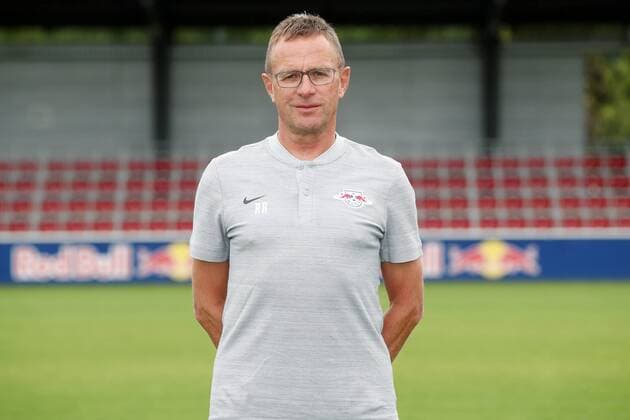 RB Leipzig Football Season 2018 19 Head Coach Ralf Rangnick RasenBallsport Leipzig Soccer 1 Bundesliga Portrait date 2018 2019 Leipzig 21 07 2018