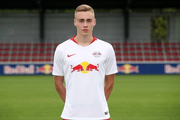 RB Leipzig Football Season 2018 19 Lukas Krüger Krueger RasenBallsport Leipzig Soccer 1 Bundesliga Portrait date 2018 2019 Leipzig 21 07 2018