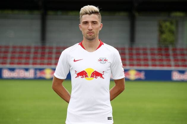 RB Leipzig Football Season 2018 19 Kevin Kampl RasenBallsport Leipzig Soccer 1 Bundesliga Portrait date 2018 2019 Leipzig 21 07 2018