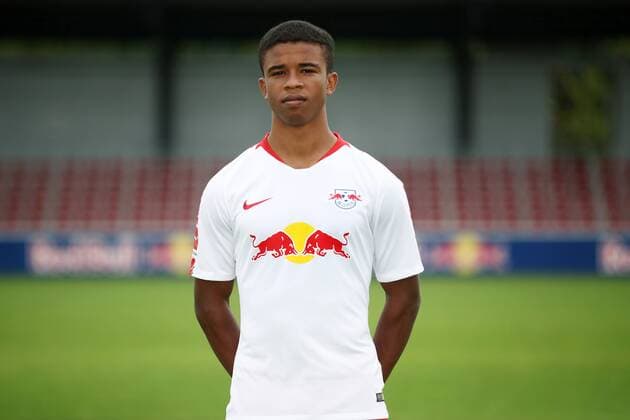 RB Leipzig Soccer Season 2018 19 Naod Mekonnen RasenBallsport Leipzig Soccer 1 Bundesliga Portrait date 2018 2019 Leipzig 21 07 2018