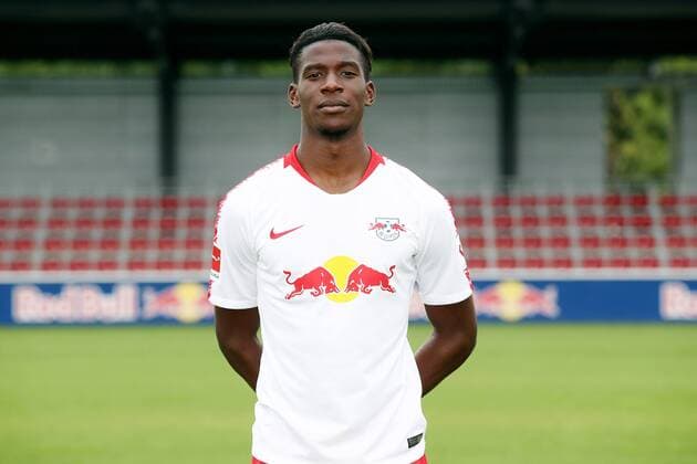 RB Leipzig Football Season 2018 19 Nordi Mukiele RasenBallsport Leipzig Soccer 1 Bundesliga Portrait date 2018 2019 Leipzig 21 07 2018