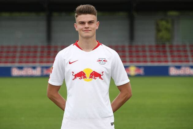 RB Leipzig Football Season 2018 19 Fabrice Hartmann RasenBallsport Leipzig Soccer 1 Bundesliga Portrait date 2018 2019 Leipzig 21 07 2018