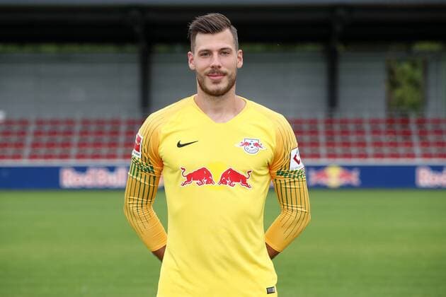 RB Leipzig Soccer season 2018 19 Marius Müller Mueller RasenBallsport Leipzig Soccer 1 Bundesliga Portrait date 2018 2019 Leipzig 21 07 2018