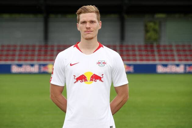 RB Leipzig Football Season 2018 19 Marcel Halstenberg RasenBallsport Leipzig Soccer 1 Bundesliga Portrait date 2018 2019 Leipzig 21 07 2018