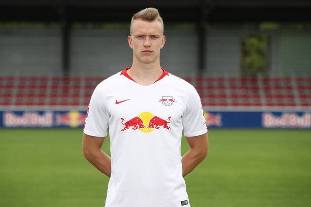 RB Leipzig Football Season 2018 19 Lukas Klostermann RasenBallsport Leipzig Soccer 1 Bundesliga Portrait date 2018 2019 Leipzig 21 07 2018