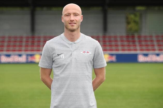 RB Leipzig Football Season 2018 19 Team Manager Tim Sebastian RasenBallsport Leipzig Soccer 1 Bundesliga Portrait date 2018 2019 Leipzig 21 07 2018