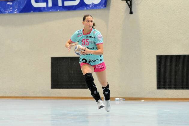 Julia Harsfalvi TusSies Metzingen 95 TusSies Metzingen Handball league match Preparation Esslinger Markplatzturniers 20 07 2018 Photo TBaur Eibner TusSies Metzingen vs. Schwaben Hornets Nellingen Esslingen Copyright: xEIBNER TobiasxBaurx EP_TBR