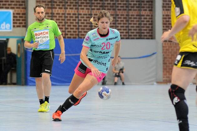 Patricia Kovacs TusSies Metzingen 21 TusSies Metzingen Handball league match Preparation Esslinger Markplatzturniers 21 07 2018 Photo TBaur Eibner TusSies Metzingen vs. Schwaben Hornets Nellingen Esslingen Copyright: xEIBNER TobiasxBaurx EP_TBR