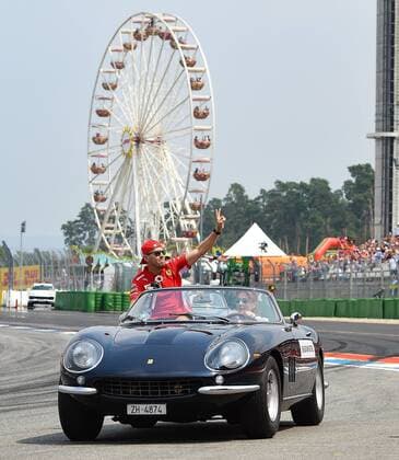 22 07 2018 xpsx Formula 1 FIA Grand Prix of Germany race 2018 emspor v l Driver parade Sebastian Vettel Ferrari Scuderia Ferrari Hockenheim