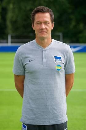 Henrik Kuchno Athletic coach Hertha BSC Berlin 1 BL DFL Portrait date 2018 2019
