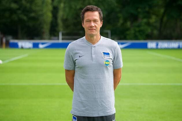 Henrik Kuchno Athletic coach Hertha BSC Berlin 1 BL DFL Portrait date 2018 2019