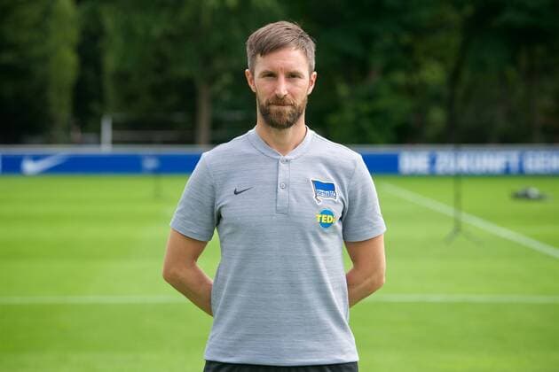 Hendrik Vieth Athletic Trainer Hertha BSC Berlin 1 BL DFL Portrait Date 2018 2019
