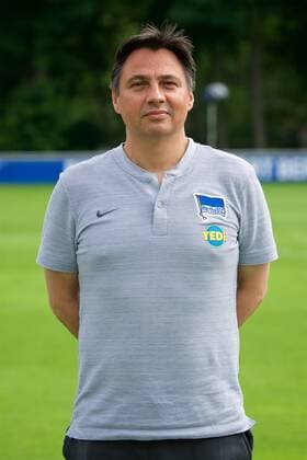 David del Mel Physiotherapist Hertha BSC Berlin 1 BL DFL Portrait date 2018 2019