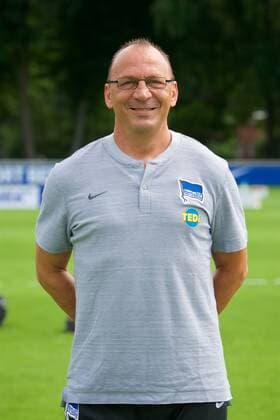 Andreas Thom Individual trainer Hertha BSC Berlin 1 BL DFL Portrait date 2018 2019