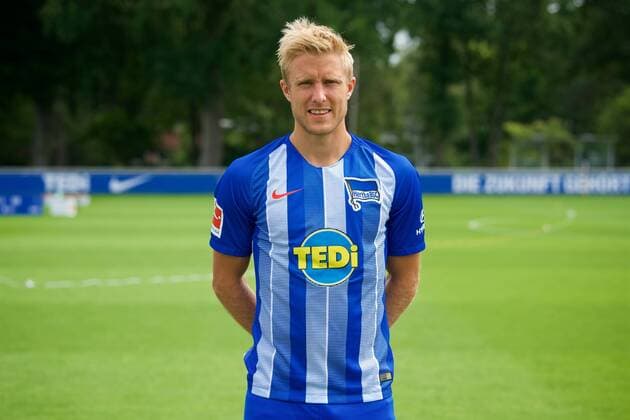 Per Skjelbred Hertha BSC Berlin 1 BL DFL Portrait date 2018 2019