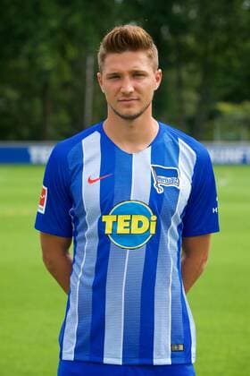 Niklas Stark Hertha BSC Berlin 1 BL DFL Portrait Date 2018 2019