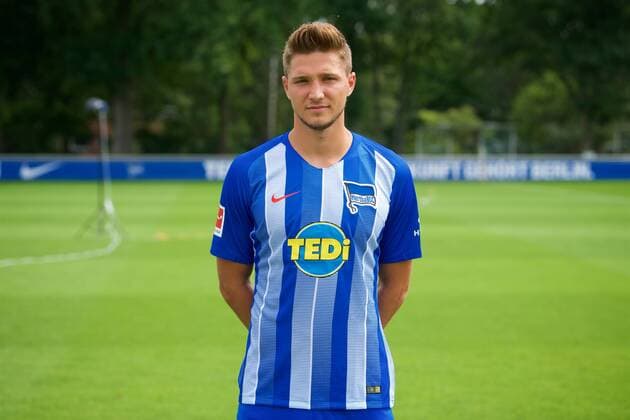 Niklas Stark Hertha BSC Berlin 1 BL DFL Portrait Date 2018 2019