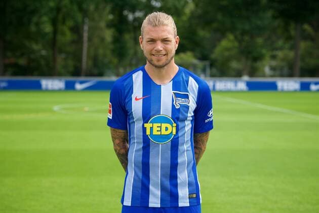 Alexander Esswein Hertha BSC Berlin 1 BL DFL Portrait Date 2018 2019