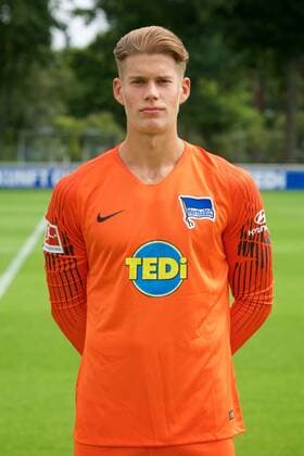 Dennis Smarsch Hertha BSC Berlin 1 BL DFL Portrait Date 2018 2019