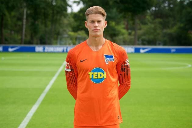 Dennis Smarsch Hertha BSC Berlin 1 BL DFL Portrait Date 2018 2019