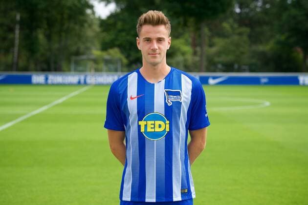 Lukas Klüntter Hertha BSC Berlin 1 BL DFL Portrait date 2018 2019