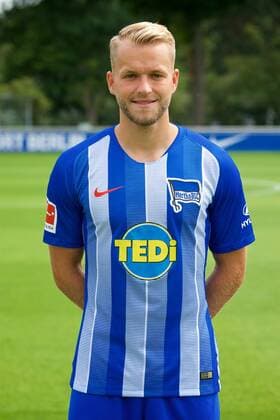 Pascal Köpke Hertha BSC Berlin 1 BL DFL Portrait Date 2018 2019