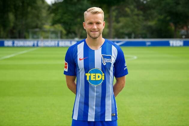 Pascal Köpke Hertha BSC Berlin 1 BL DFL Portrait Date 2018 2019