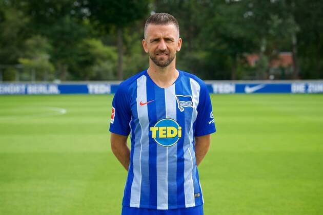 Vedad Ibisevic Hertha BSC Berlin 1 BL DFL Portrait Date 2018 2019