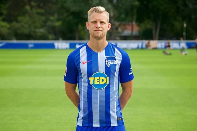 Arne Maier Hertha BSC Berlin 1 BL DFL Portrait Date 2018 2019