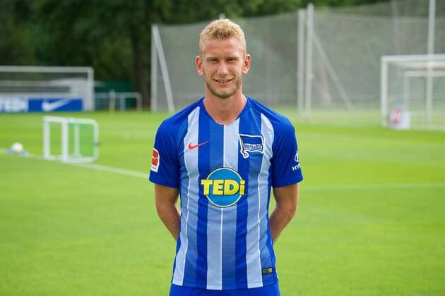 Fabian Lustenberger Hertha BSC Berlin 1 BL DFL Portrait Date 2018 2019