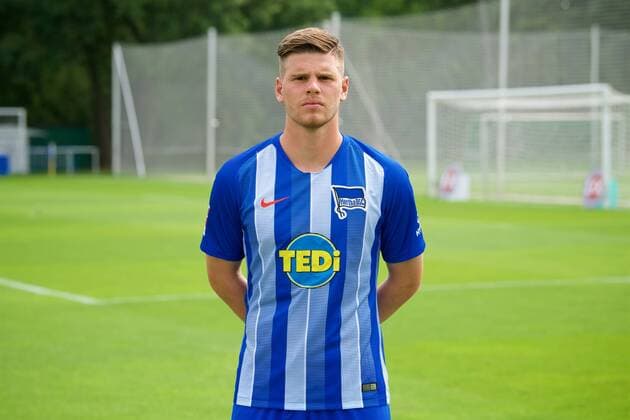 Florian Baak Hertha BSC Berlin 1 BL DFL Portrait Date 2018 2019